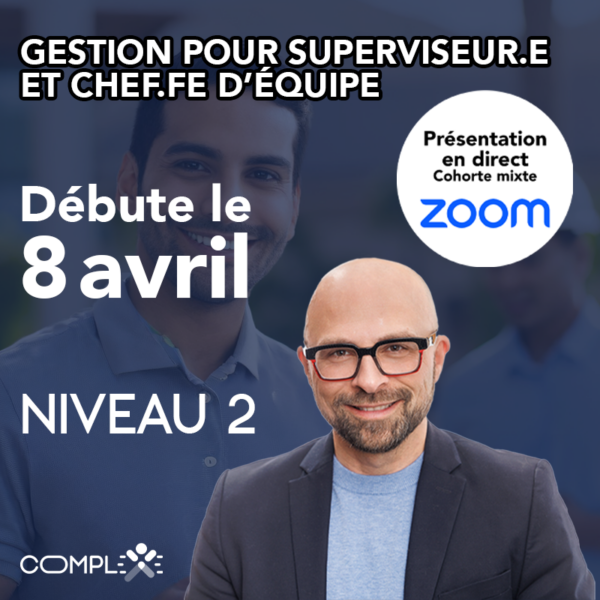 Compétences de gestion - Superviseur Niveau 2