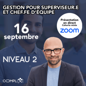 Compétences de gestion - Superviseur Niveau 2 (cohorte mixte automne 2025)
